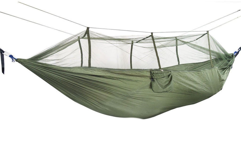 Mosquito-Proof Parachute Hammock Tent