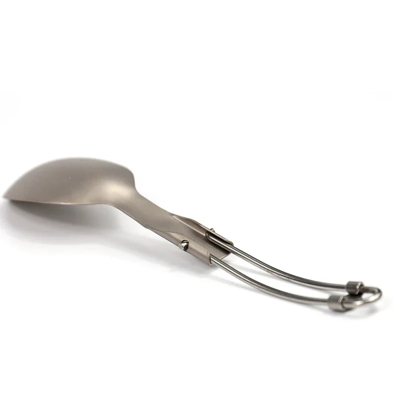 Lightweight Portable Titanium Camping Spoon
