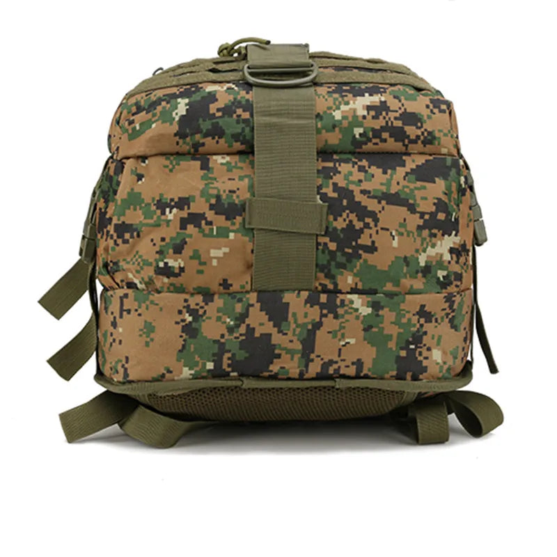 2024 New Outdoor Backpack Tactical Backpack Waterproof Mountaineering Bag Hiking Camouflage Backpack Wear-Resistant Backpack