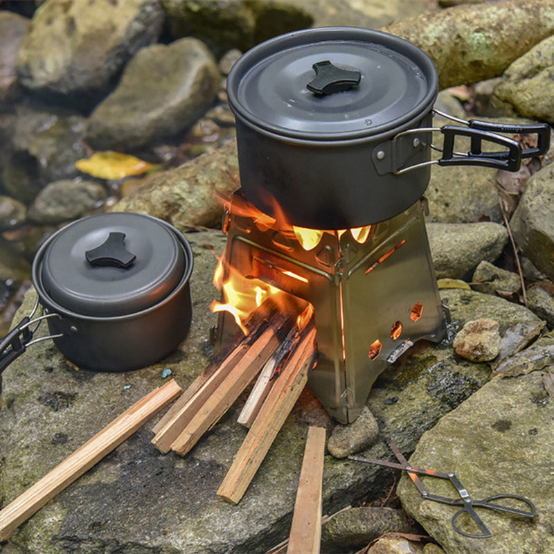 Stainless Steel Portable Wood Stove
