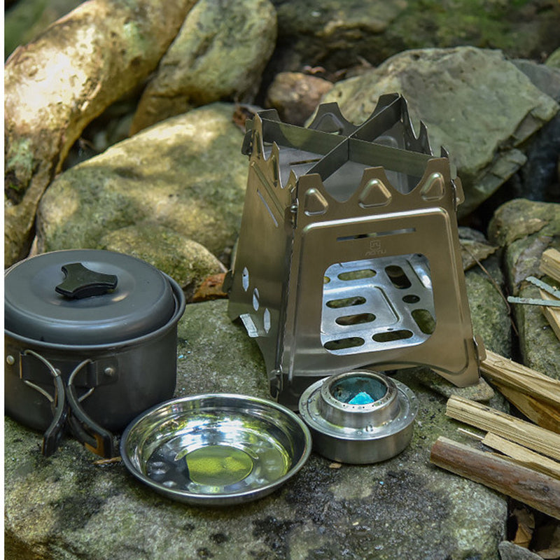 Stainless Steel Portable Wood Stove
