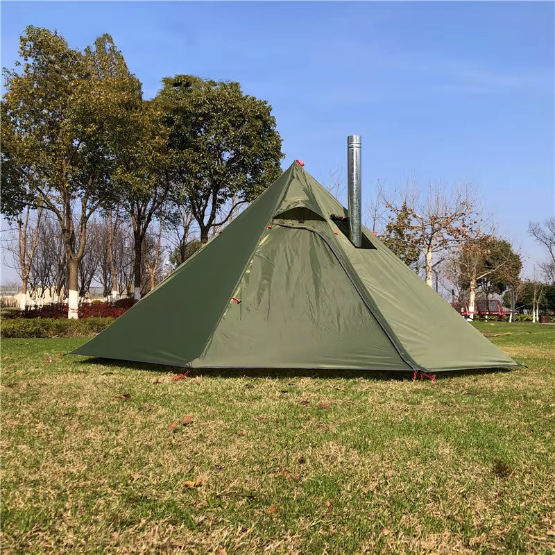 Ultralight Camping Pyramid Tent 1-2 Person