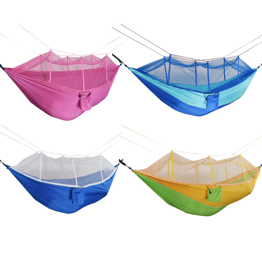 Mosquito-Proof Parachute Hammock Tent