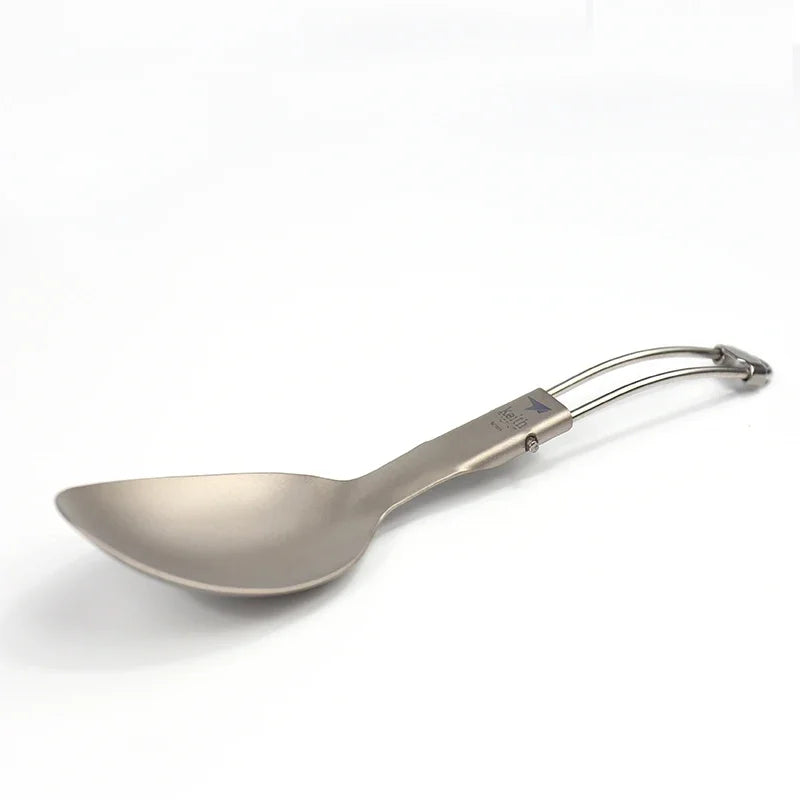 Lightweight Portable Titanium Camping Spoon