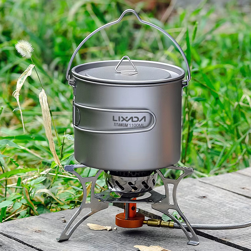 Lixada Titanium Cookware Set