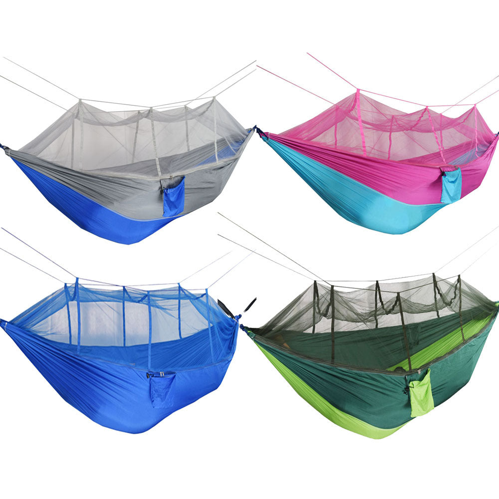 Mosquito-Proof Parachute Hammock Tent
