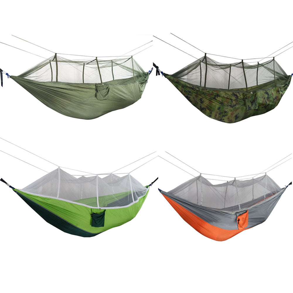 Mosquito-Proof Parachute Hammock Tent