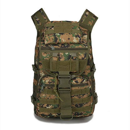 2024 New Outdoor Backpack Tactical Backpack Waterproof Mountaineering Bag Hiking Camouflage Backpack Wear-Resistant Backpack