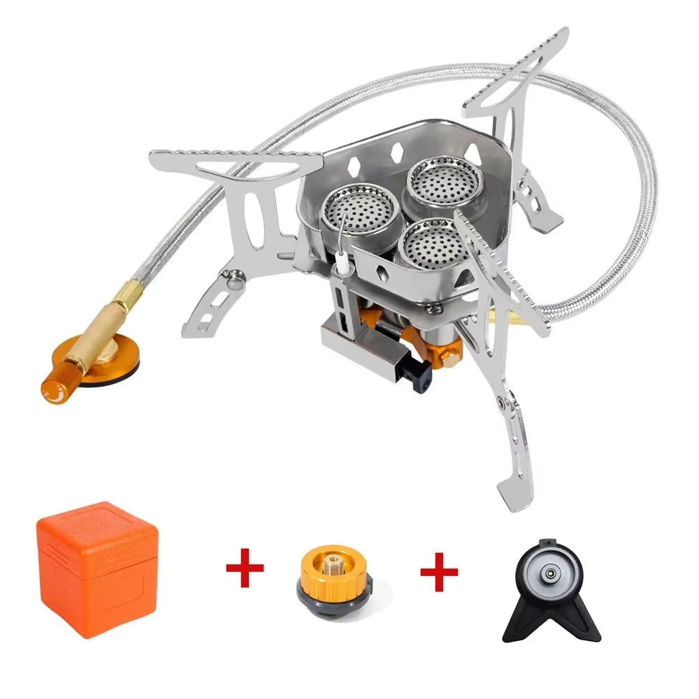 3 Heads Gas Stove