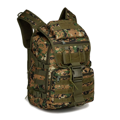 2024 New Outdoor Backpack Tactical Backpack Waterproof Mountaineering Bag Hiking Camouflage Backpack Wear-Resistant Backpack