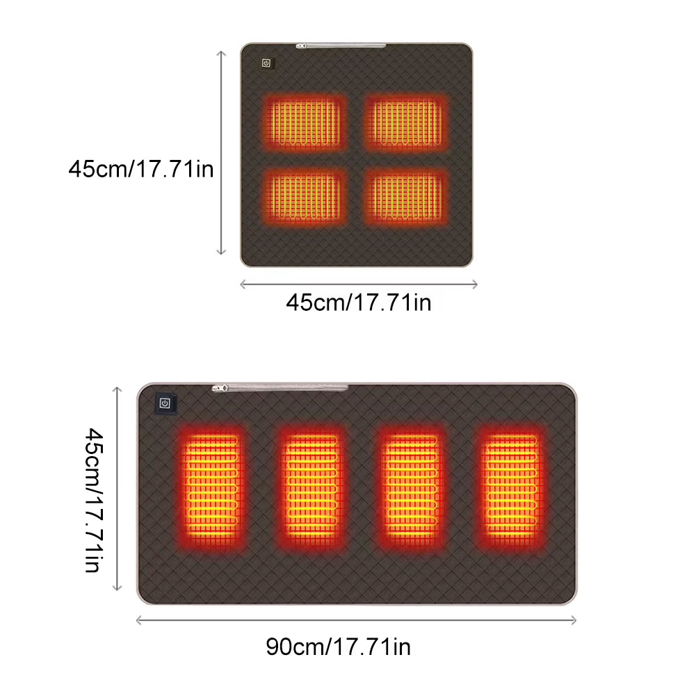4 Heated Areas Mat Outdoor