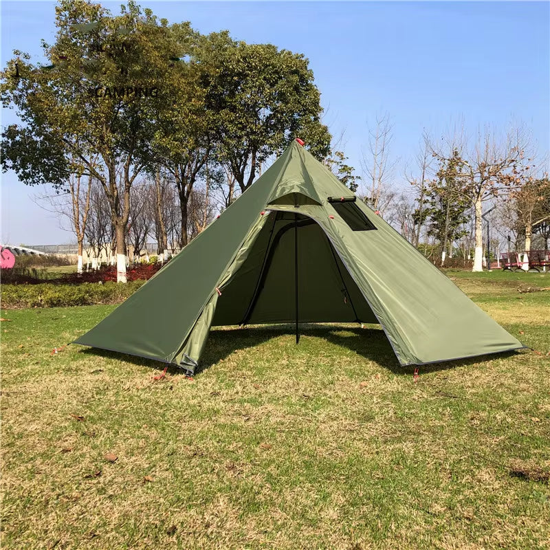 Ultralight Camping Pyramid Tent 1-2 Person